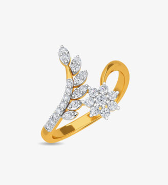 The Sinead Ring 18kt Diamond Yellow Gold Ring
